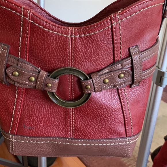 BOC burgandy and brown hobo . New from Nordstroms. 9x 9.5” vegan - Picture 4 of 6